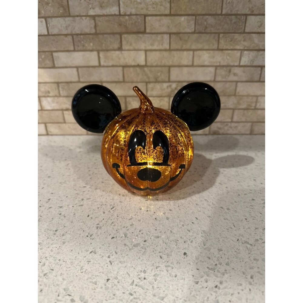 light up halloween‎ mickey head plastic